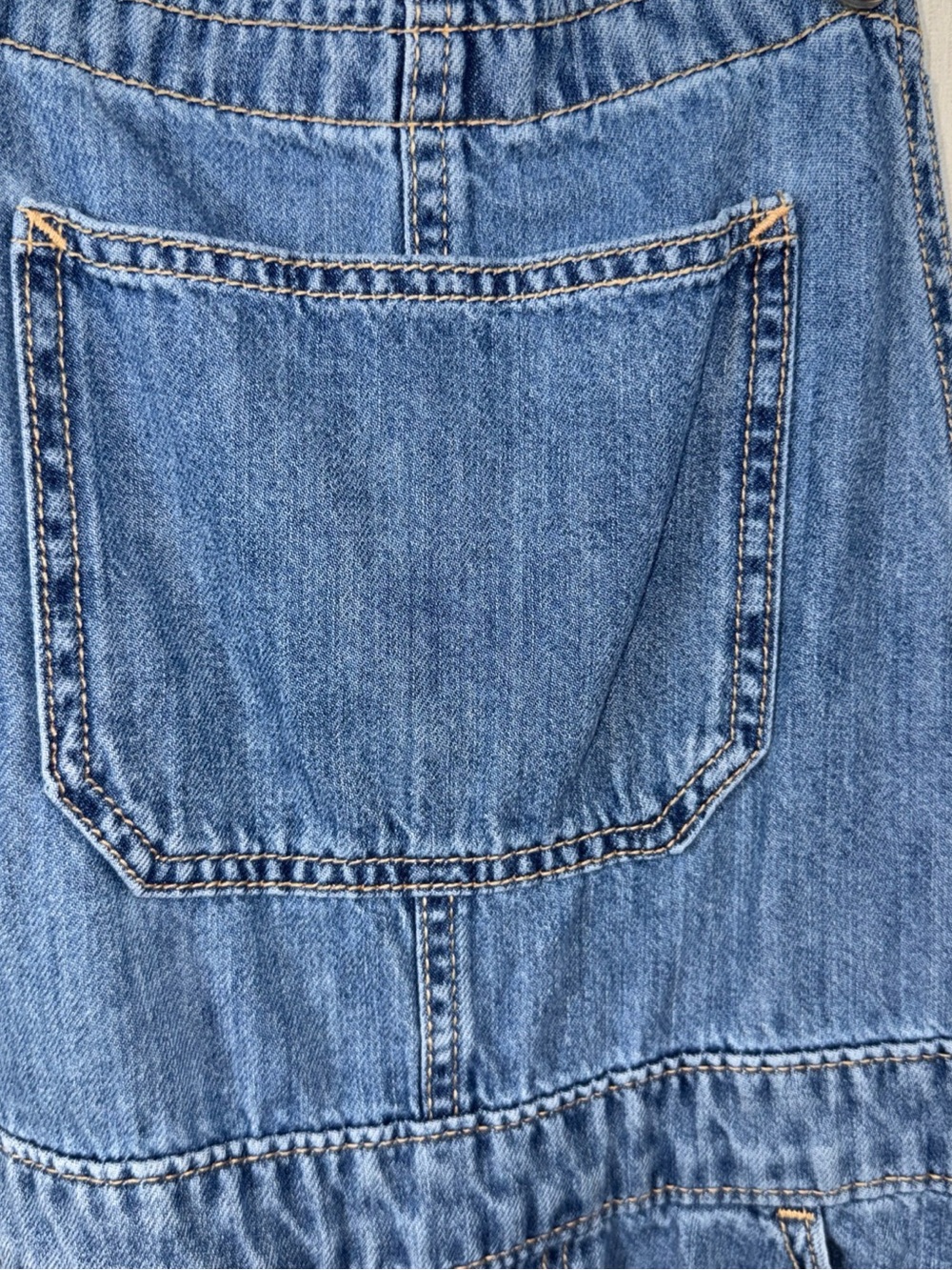 Hollister Light Blue High-Rise Vintage Overall - Picture 3 of 9